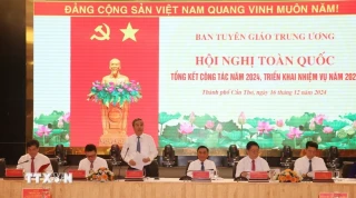 Hội nghị toàn quốc tổng kết công tác tuyên giáo năm 2024