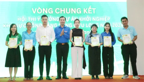 12 ý tưởng, dự án thi Vòng chung kết Hội thi Ý tưởng, dự án khởi nghiệp