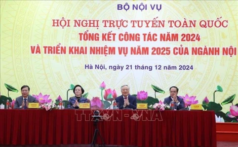 Năm 2024, Bộ Nội vụ trình cấp có thẩm quyền ban hành 163 văn bản