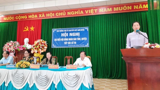 Đại biểu HĐNQ tỉnh tiếp xúc cử tri sau kỳ họp thứ 16 tại xã Thanh Tân Đại biểu HĐNQ tỉnh tiếp xúc cử tri sau kỳ họp thứ 16 tại xã Thanh Tân