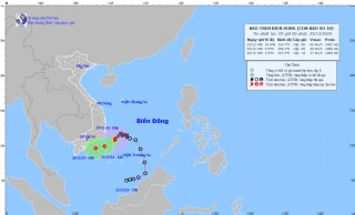 Bão số 10 suy yếu thành áp thấp nhiệt đới trong 24 giờ tới