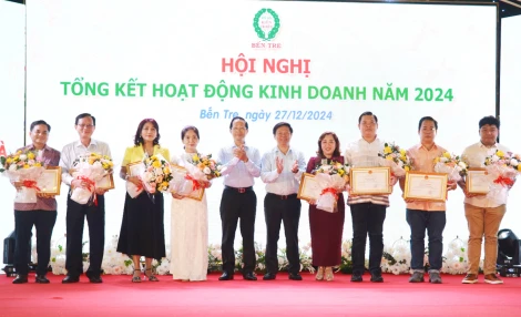 Công ty TNHH MTV Xổ số kiến thiết Bến Tre: Hội nghị tổng kết hoạt động kinh doanh năm 2024