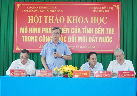 Hội thảo khoa học “Mô hình phát triển của tỉnh Bến Tre trong công cuộc đổi mới đất nước”