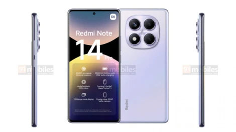 Redmi Note 14 Pro 4G lộ diện qua hình ảnh render được bật mí gần đây