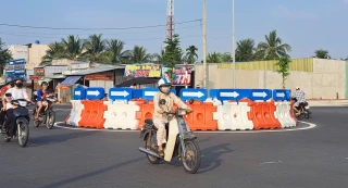 TP. Bến Tre lập lại trật tự đô thị, hành lang an toàn giao thông