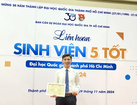 Lan tỏa giá trị “Sinh viên 5 tốt”