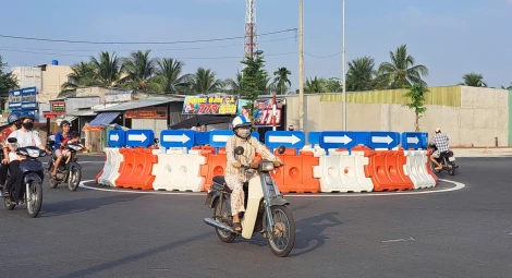 TP. Bến Tre lập lại trật tự đô thị, hành lang an toàn giao thông