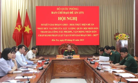 Hội nghị trực tuyến sơ kết giai đoạn 1 (2021 - 2024) Đề án 1371