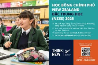 Chính phủ New Zealand tăng học bổng dành cho học sinh trung học Việt Nam