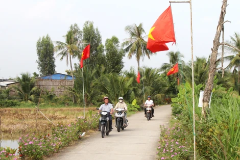 Diện mạo nông thôn mới Mỹ An khởi sắc