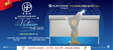 Cửa cuốn Hùng Phát - Dịch vụ sửa cửa cuốn 24h giá rẻ, uy tín