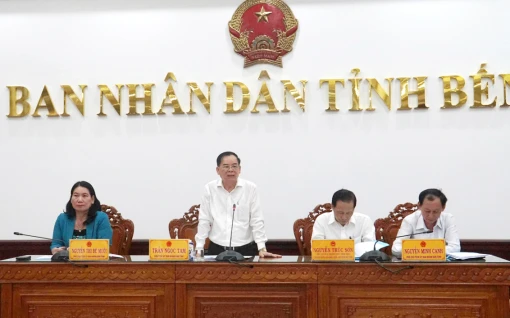 Họp Ban tổ chức lễ kỷ niệm 125 năm Ngày thành lập tỉnh Bến Tre