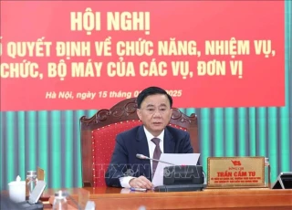 Công bố Quyết định về chức năng, nhiệm vụ, tổ chức, bộ máy Cơ quan Ủy ban Kiểm tra Trung ương