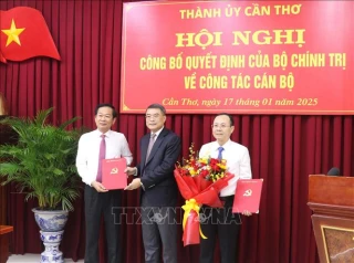 Đồng chí Đỗ Thanh Bình giữ chức Bí thư Thành ủy Cần Thơ