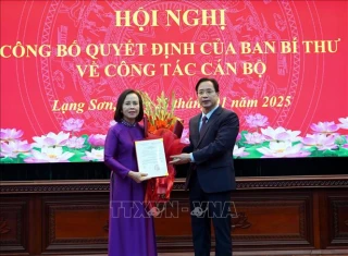 Bà Đoàn Thị Hậu giữ chức Phó Bí thư Thường trực Tỉnh ủy Lạng Sơn