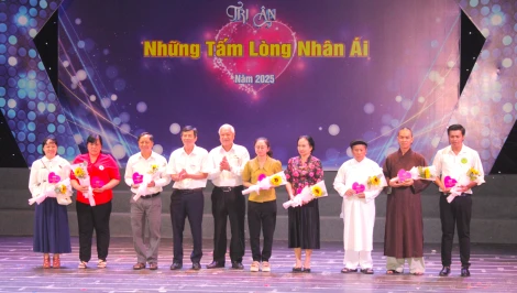 Tri ân những tấm lòng nhân ái năm 2025