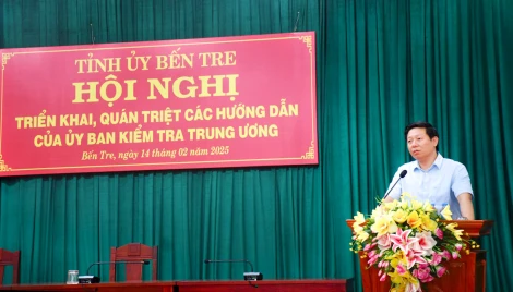 Hội nghị triển khai, quán triệt các hướng dẫn của Ủy ban kiểm tra Trung ương