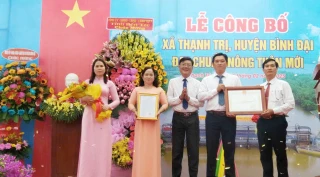 Công bố xã Thạnh Trị đạt chuẩn nông thôn mới