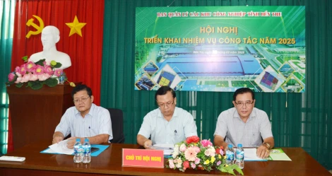 Ban Quản lý các khu công nghiệp tỉnh triển khai nhiệm vụ công tác năm 2025