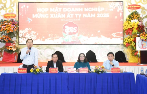 Họp mặt doanh nghiệp mừng xuân Ất Tỵ năm 2025