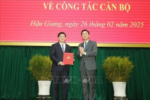 Ông Nguyễn Tuấn Anh giữ chức Phó bí thư Thường trực Tỉnh ủy Hậu Giang