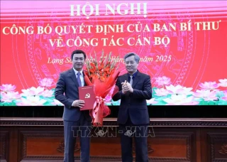 Ông Nguyễn Cảnh Toàn làm Phó Bí thư Tỉnh ủy Lạng Sơn