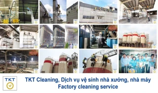 TKT Company - Đơn vị cung cấp dịch vụ vệ sinh nhà xưởng uy tín, chất lượng