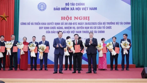 Bảo hiểm xã hội Việt Nam tổ chức mô hình cơ cấu mới