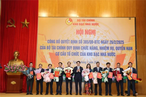 Kho bạc Nhà nước tổ chức mô hình mới