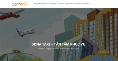 Dona Taxi: Thương hiệu uy tín đánh giá dịch vụ xe taxi Hồ Tràm