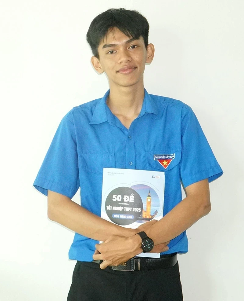 Em Nguyễn Bùi Nhựt Trường. Ảnh: Ánh Nguyệt Em Nguyễn Bùi Nhựt Trường. Ảnh: Ánh Nguyệt