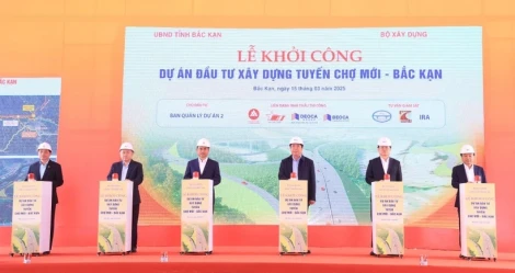 Khởi công cao tốc Chợ Mới - Bắc Kạn, tổng mức đầu tư hơn 5.750 tỷ đồng