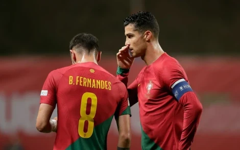 Ronaldo, Bruno Fernandes được triệu tập lên ĐT Bồ Đào Nha