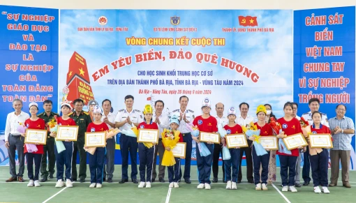 Phát động Cuộc thi “Em yêu biển, đảo quê hương” tại Bà Rịa - Vũng Tàu