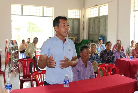 Công khai thông tin, kế hoạch khai thác khoáng sản đến người dân tại huyện Ba Tri