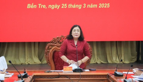 Đảng ủy Quân sự tỉnh tổ chức Hội nghị quý I-2025