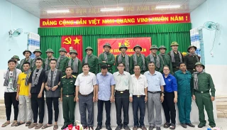 Hưng Nhượng tiêu biểu trong công tác tuyển chọn và gọi công dân nhập ngũ