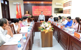 Hội thảo lần 2 Lịch sử Công tác dân vận tỉnh Bến Tre (1930 - 2025)