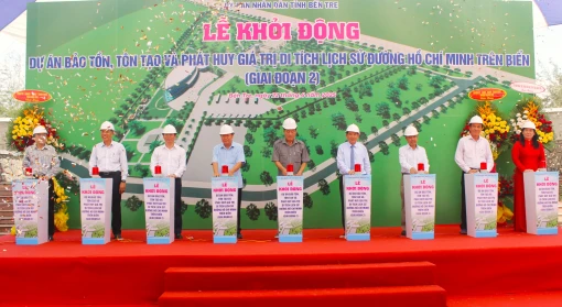 Khởi động Dự án bảo tồn, tôn tạo và phát huy giá trị lịch sử đường Hồ Chí Minh trên biển (giai đoạn 2)