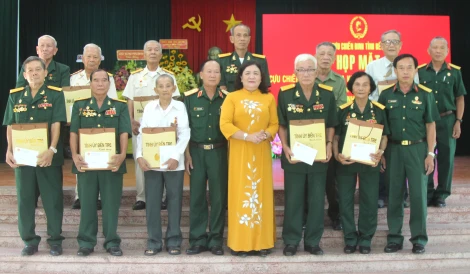 Họp mặt cựu chiến binh tham gia kháng chiến chống Mỹ cứu nước