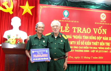 Cựu chiến binh tỉnh tiếp nối truyền thống hào hùng, tích cực xây dựng quê hương