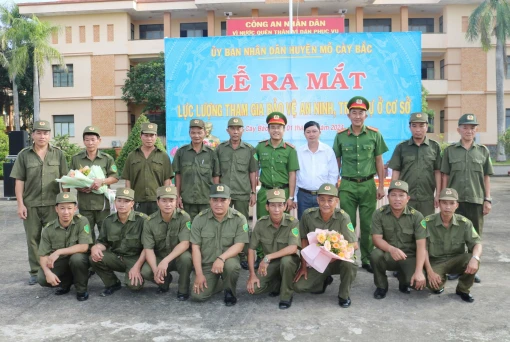 Thị trấn Phước Mỹ Trung thực hiện tốt chế độ, chính sách cho người tham gia lực lượng bảo vệ an ninh, trật tự ở cơ sở
