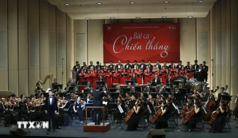 Chương trình nghệ thuật 'Bài ca Chiến thắng'