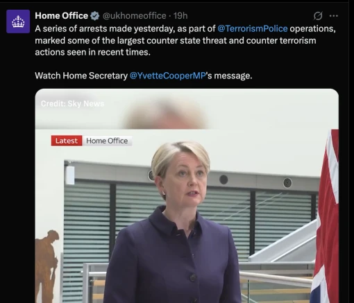 Anh đập tan mối đe doạ khủng bố lớn nhất trong nhiều năm, bắt 7 công dân Iran