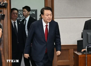 Hàn Quốc: Cựu Tổng thống Yoon Suk Yeol lần đầu xuất hiện công khai