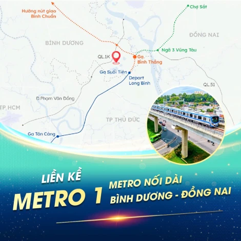 Bcons City: Khu đô thị đa tiện ích dành cho gia đình trẻ