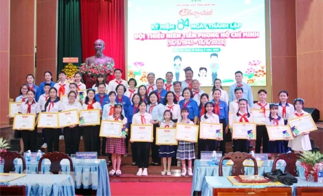 Họp mặt kỷ niệm 84 năm thành lập Đội Thiếu niên Tiền phong Hồ Chí Minh