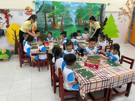 Châu Thành ứng dụng hiệu quả phương pháp giáo dục tiên tiến STEAM