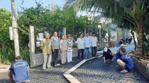 Cựu thanh niên xung phong tích cực làm công tác an sinh xã hội