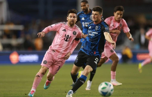 Inter Miami chia điểm thất vọng tại MLS
